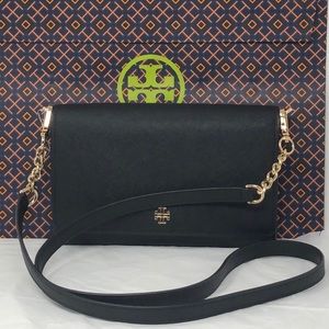 NWT Tory Burch Emerson chain wallet crossb…